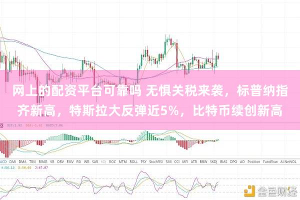 网上的配资平台可靠吗 无惧关税来袭，标普纳指齐新高，特斯拉大反弹近5%，比特币续创新高