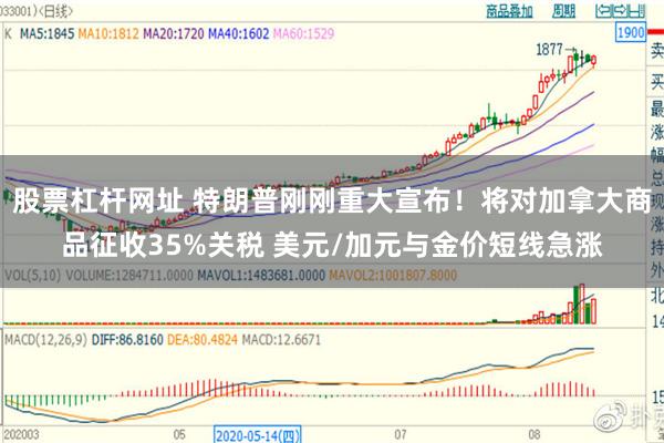 股票杠杆网址 特朗普刚刚重大宣布！将对加拿大商品征收35%关税 美元/加元与金价短线急涨
