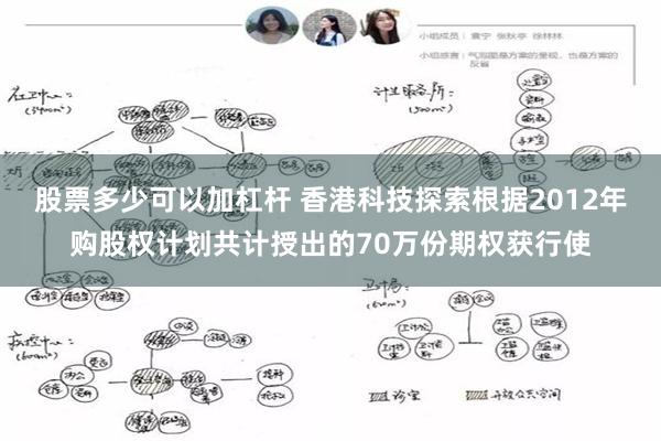 股票多少可以加杠杆 香港科技探索根据2012年购股权计划共计授出的70万份期权获行使