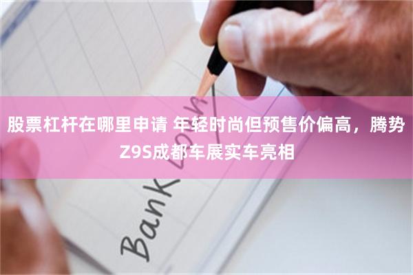 股票杠杆在哪里申请 年轻时尚但预售价偏高，腾势Z9S成都车展实车亮相