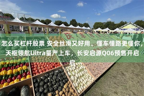 怎么买杠杆股票 安全丝滑又好用、懂车懂路更懂你，天枢领航Ultra量产上车，长安启源Q06预售开启